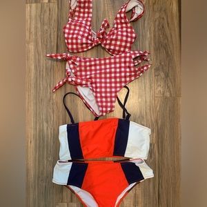 Bundle of like new bikinis!